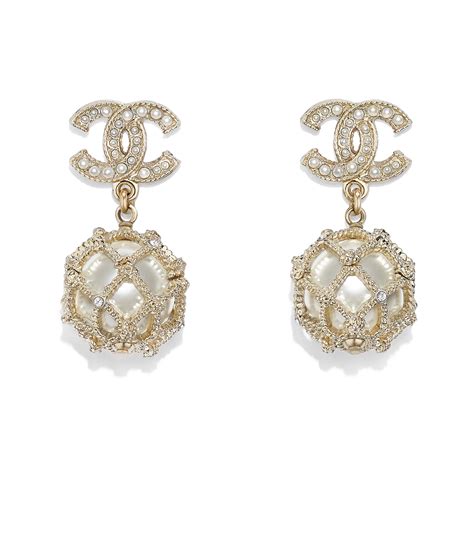 chanel costume jewelry earrings sgd|Chanel clip on earrings.